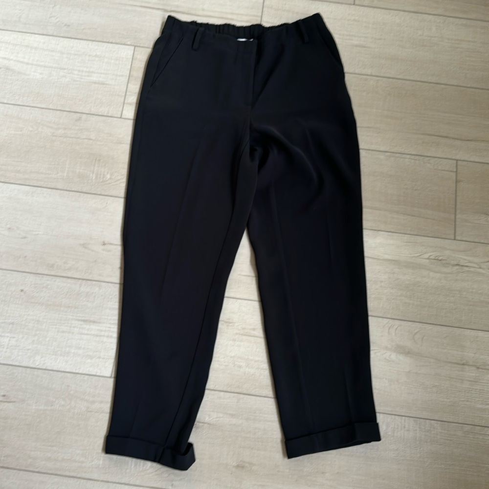 J. Jill black elastic waist trouser pants